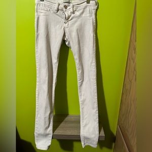 Flying Monkey white stretch jeggings